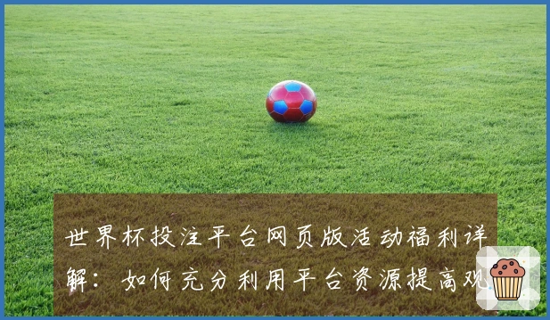 世界杯投注平台网页版活动福利详解：如何充分利用平台资源提高观赛体验